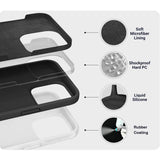 eSTUFF iPhone 17 INFINITE ROME Case - Recycled Materials - Black