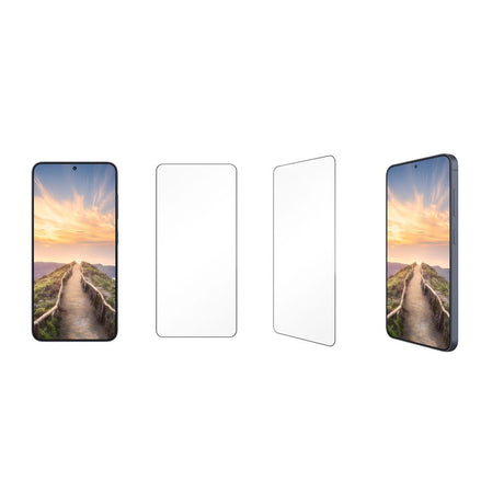 Samsung Galaxy S26+ (Plus) dbramante1928 Eco-Shield Screen Protector - Transparent / Black Edge