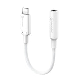 ALOGIC Elements PRO USB-C to 3.5 mm Audio Adapter - 10cm - White