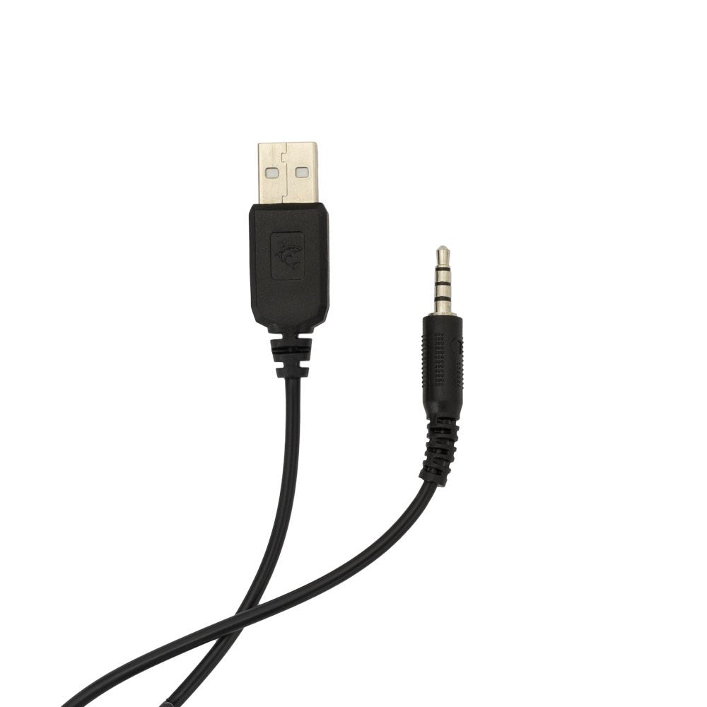 White Shark FIREFLY On-Ear Gaming Headset - Black