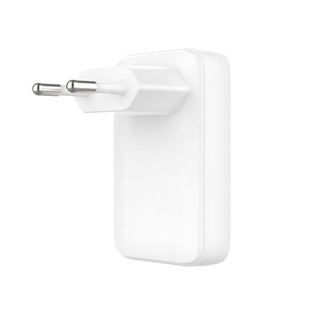 FIXED Slim 30W USB-C - GaN Charger - Angled - White