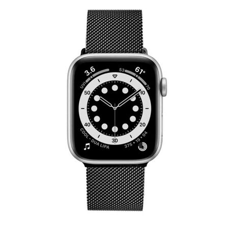 Apple Watch (38/40/SE/41mm) Fixed Mesh Strap - Black