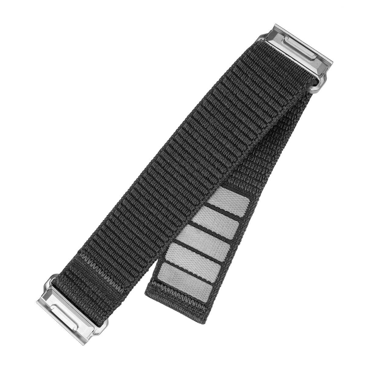 Universal Garmin Smartwatch (22mm QuickFit) Fixed Nylon Strap - Dark Grey