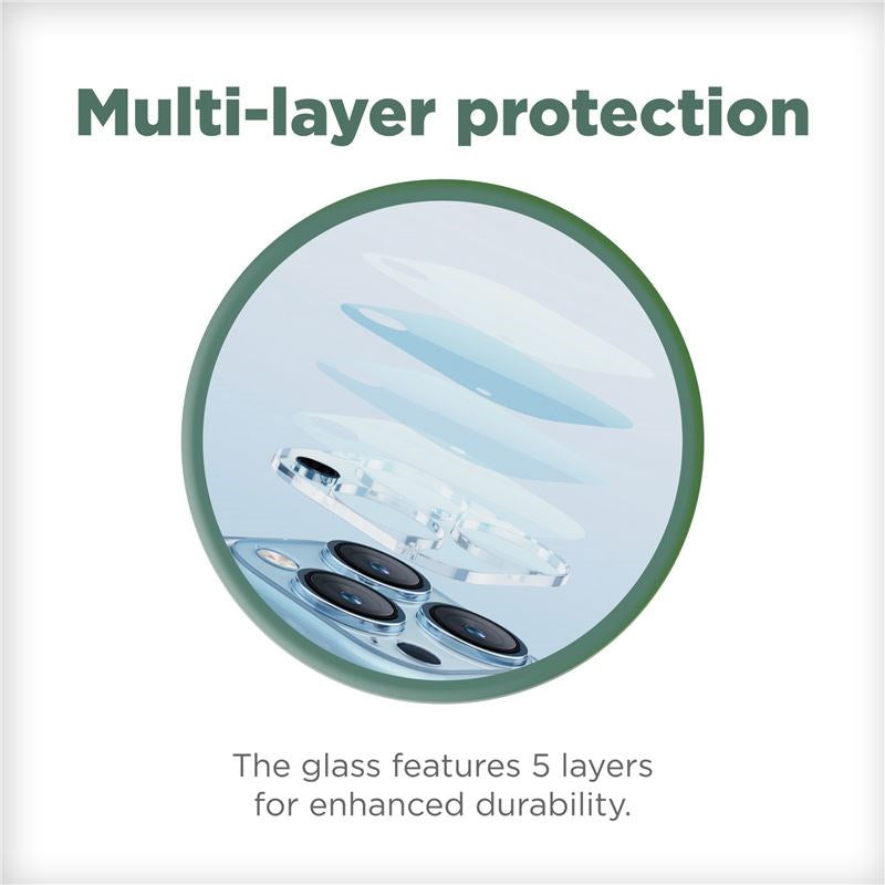 Mobile Origin Easy Lens Full Cover for iPhone 15 / 15 Plus - Transparent