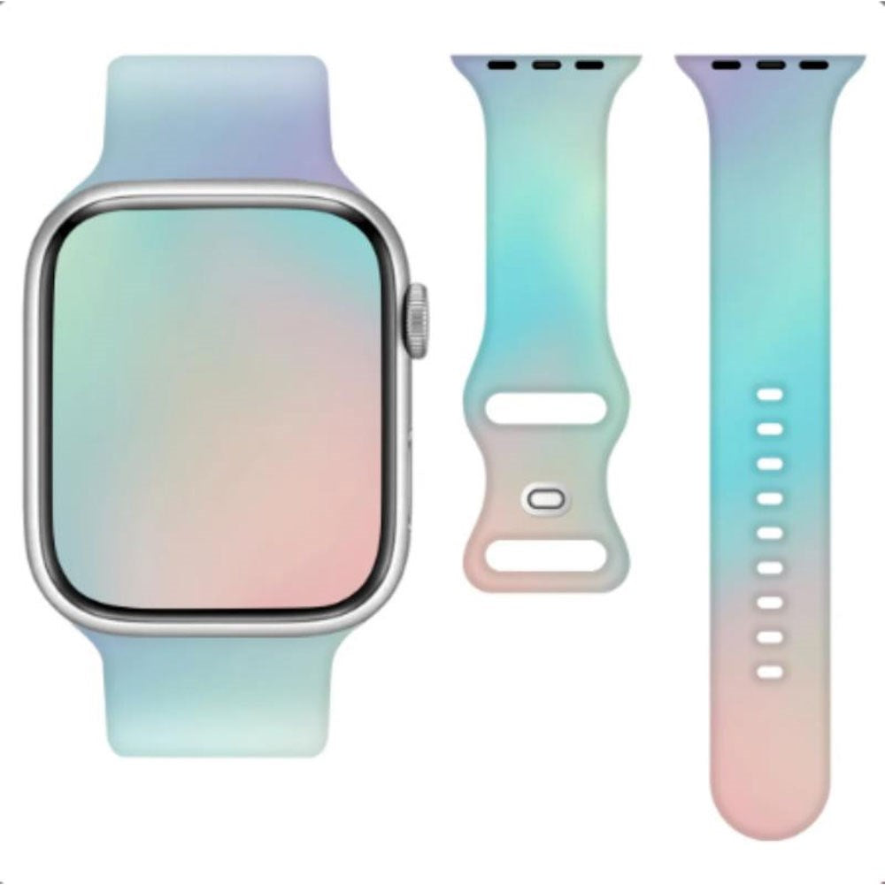 Apple Watch (38/40/SE/41/42mm) Telcon Silicone Strap - Mint