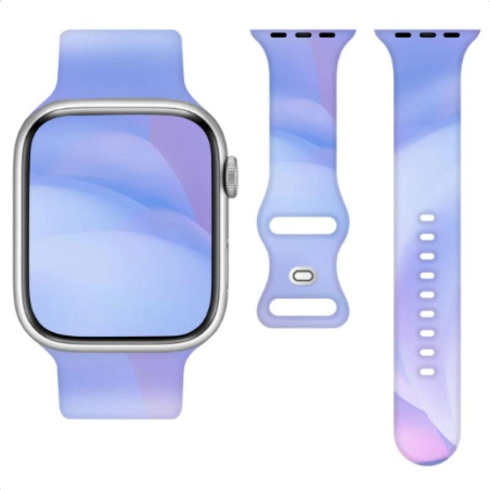 Apple Watch (42/44/SE/45/46/49mm) Telcon Silicone Strap - Blue
