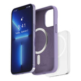 iPhone 14 Pro PURO ICON MAG Silicone Case - MagSafe Compatible - Purple
