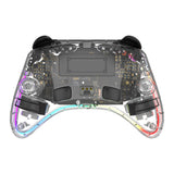Deltaco Wireless Gaming Controller for Nintendo Switch 2 - Transparent