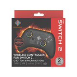 Deltaco Wireless Gaming Controller for Nintendo Switch 2 - Black