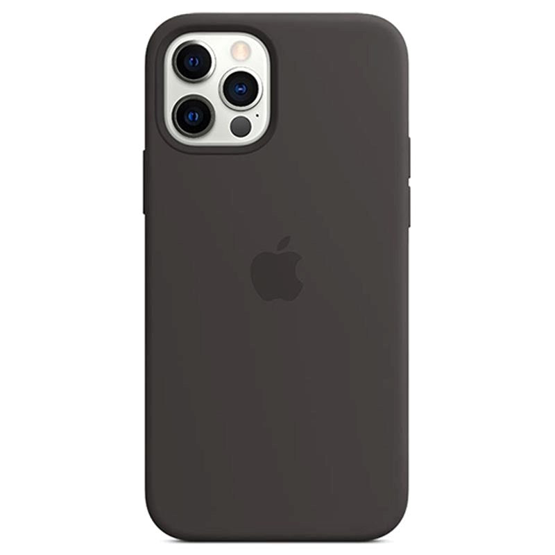 Original Apple iPhone 12 | 12 Pro Silicone MagSafe Case Black (MHL73ZM/A)