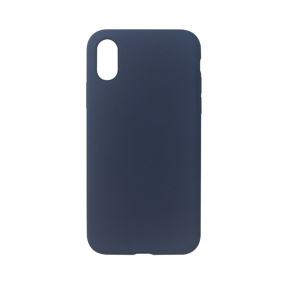 GreenMind iPhone X / XS Lined Silicone Case - Blue