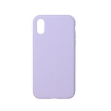 GreenMind iPhone X / XS Lined Silicone Case - Purple