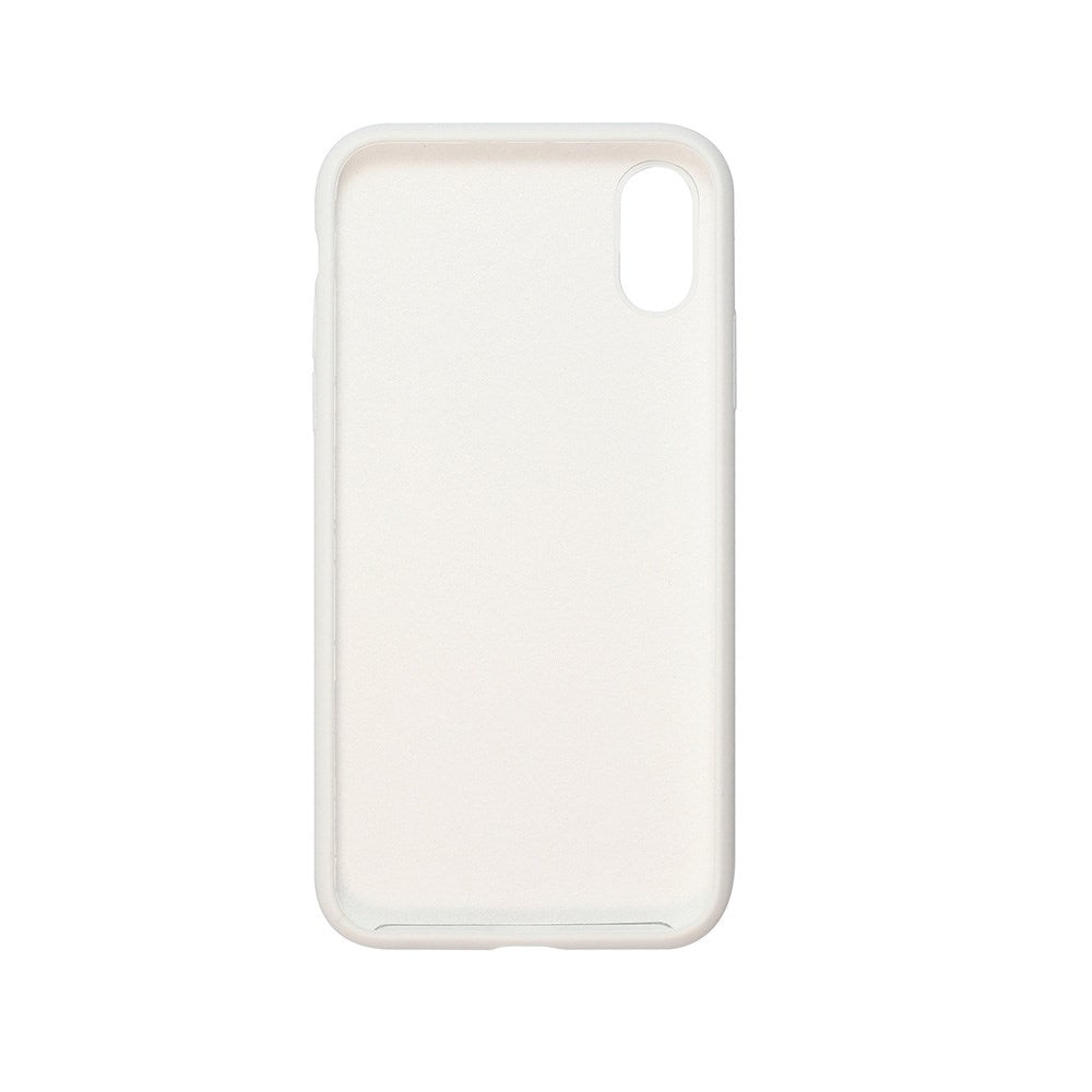 GreenMind iPhone XR Lined Silicone Case - White