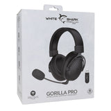 White Shark GORILLA PRO Wireless Over-Ear Gaming Headset - Black