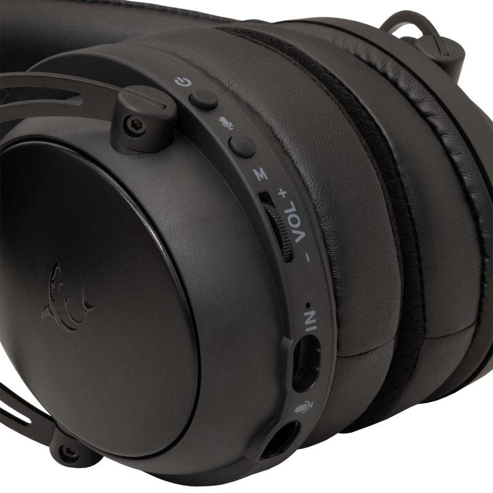 White Shark GORILLA PRO Wireless Over-Ear Gaming Headset - Black