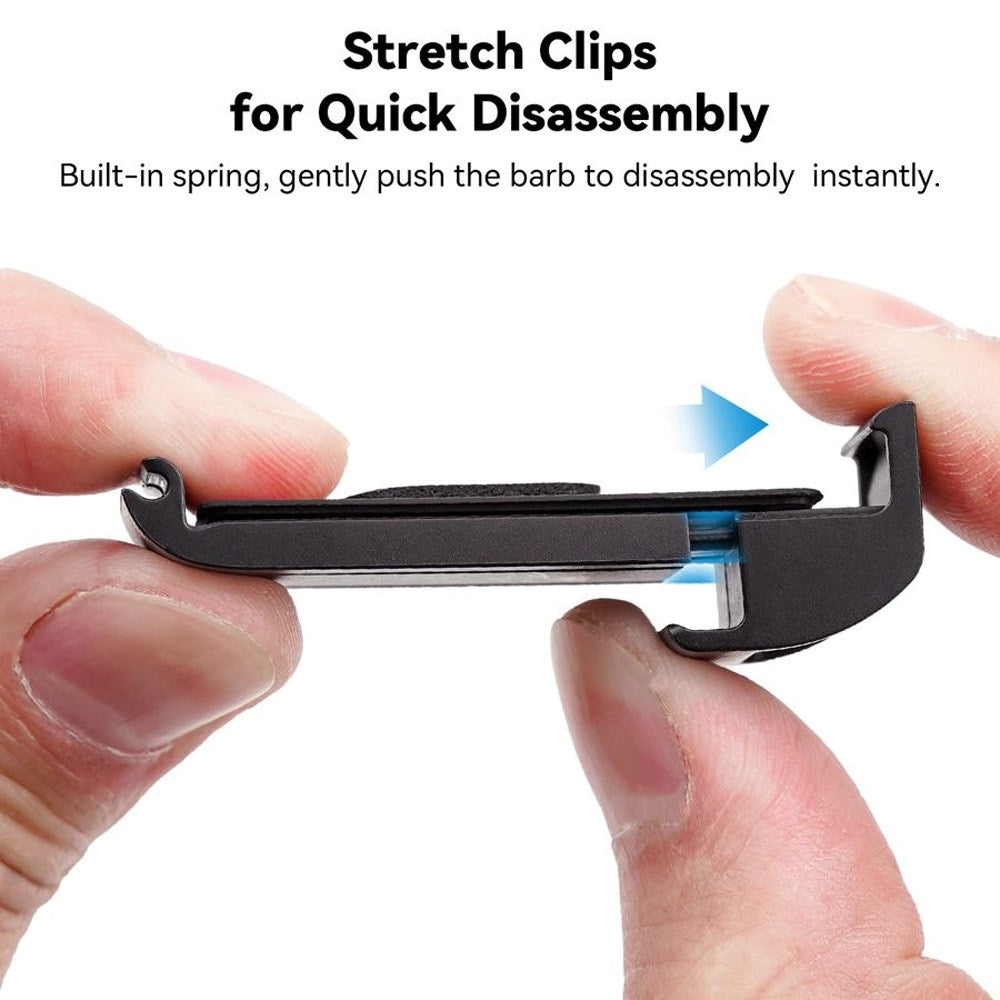 TELESIN Waterproof Battery Cover for GoPro Hero 9 / 10 / 11 / 12 - Black