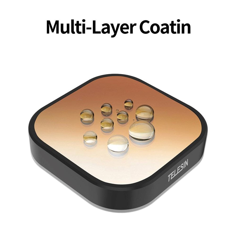 TELESIN ND8 / 16 / 32 Filter for Lens - GoPro Hero 9 / 10 / 11 / 12 / 11 Mini