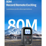 TELESIN Remote Control for GoPro Hero 8 / 9 / 10 / 11 / 12 / 13 / Max & Smartphones - Black