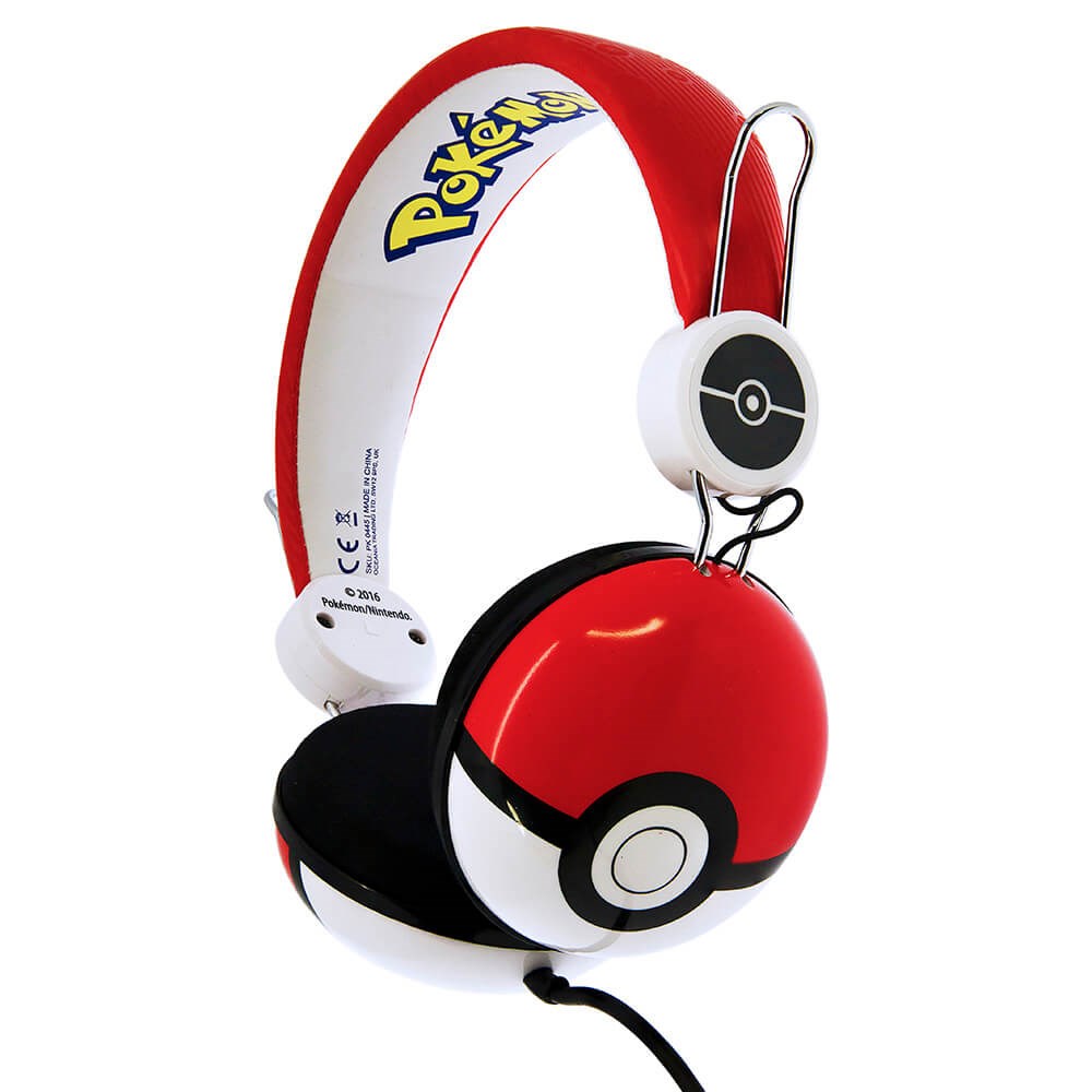 Children's On-Ear Headset Max. 95dB - from 8 years - Pokemon - Pokeball