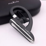 Maxlife MXBH-01 Bluetooth Headset with Charging Case - Black