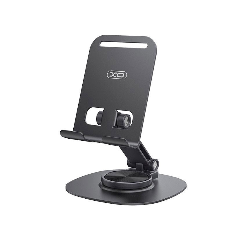 XO C151 360 Degree Rotating Mobile Phone Holder for Table - Black