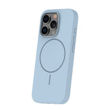 iPhone 14 Pro Silicone Thin Case - MagSafe Compatible - Light Blue