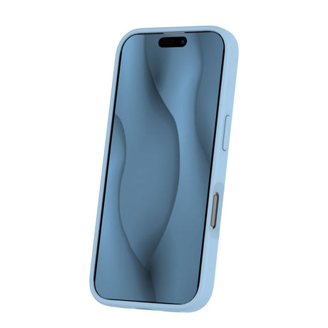 iPhone 16 Plus Silicone Thin Case - MagSafe Compatible - Light Blue
