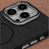 iPhone 14 Pro Glitter Thin Case - MagSafe Compatible - Black