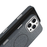 iPhone 16 Glitter Thin Case - MagSafe Compatible - Black