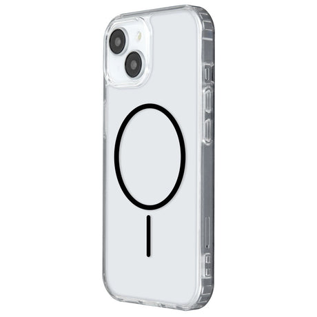 iPhone 17 TFO Anti-Shock Thin Case - MagSafe Compatible - Transparent / Black