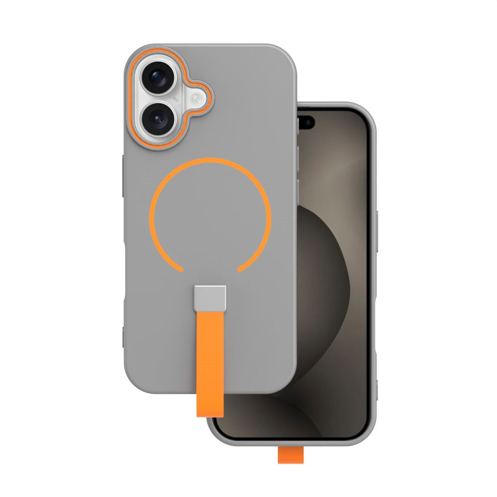 iPhone 16 Pro TFO Loop Thin Case - MagSafe Compatible - Grey