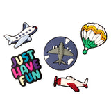 TFO 3D Stickers – 5 pcs – Travel