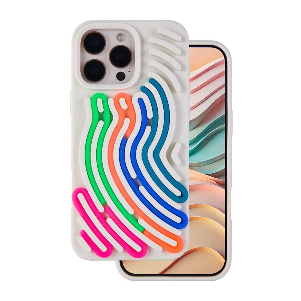iPhone 16 Pro Max TFO DIY Snake Silicone Case - Beige