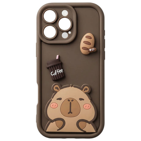 iPhone 17 Pro TFO Ultra Trendy 3D Case - Brown Capybara