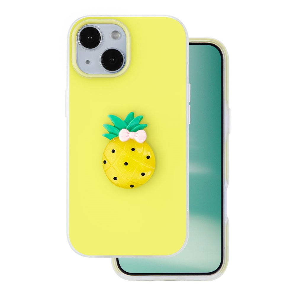 iPhone 11 TFO 3D Fruit Case - Pineapple