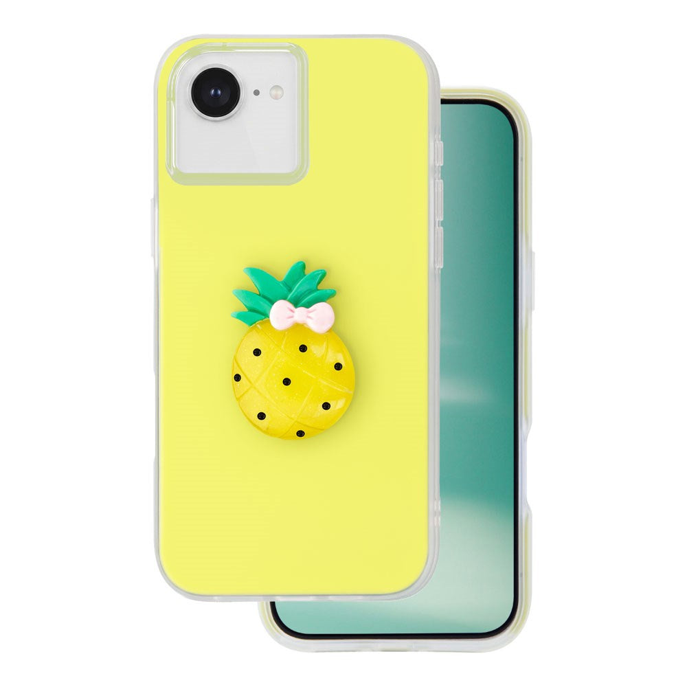 iPhone 17e / 16e TFO 3D Fruit Case - Pineapple