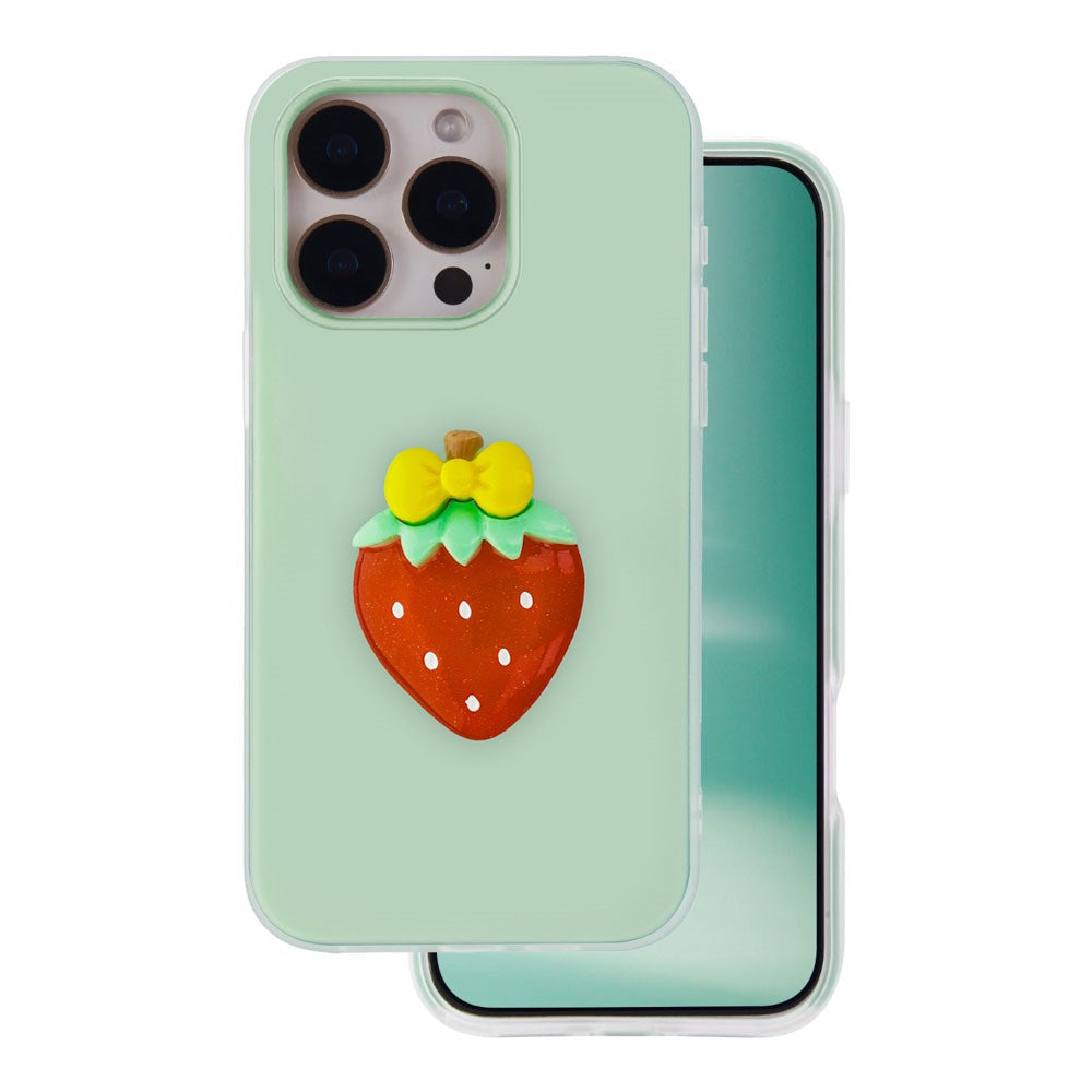 iPhone 16 Pro TFO 3D Fruit Case - Strawberry