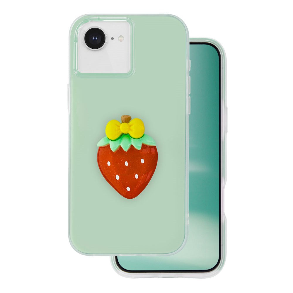 iPhone 17e / 16e TFO 3D Fruit Case - Strawberry