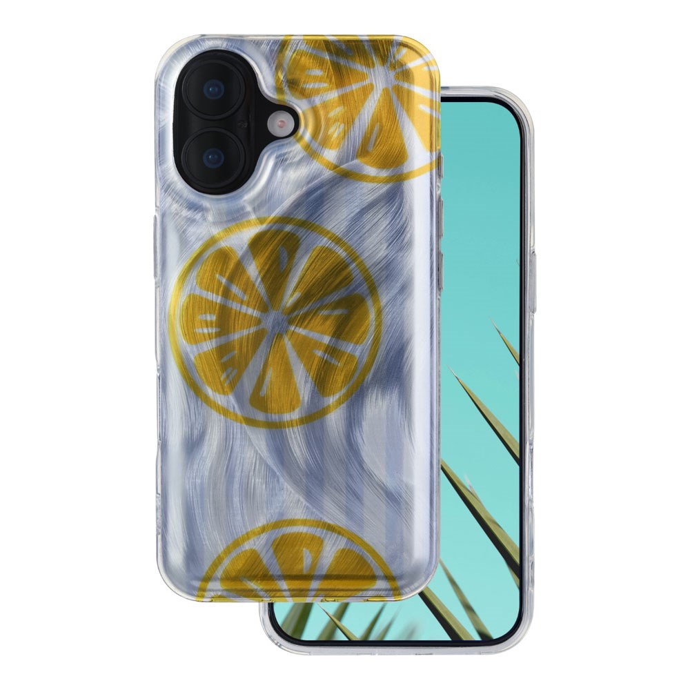 iPhone 16 TFO Ultra Trendy Summer Case - Lemon