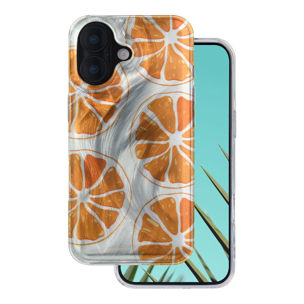 iPhone 16 TFO Ultra Trendy Summer Case - Orange