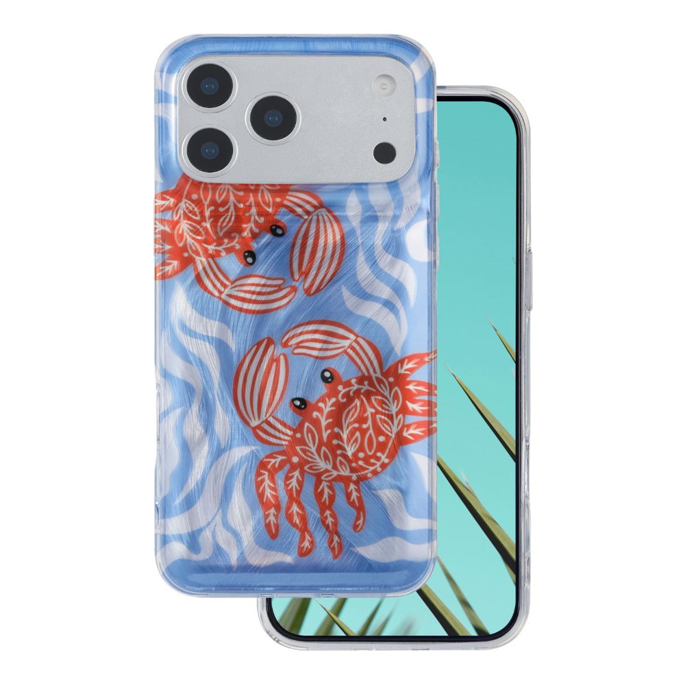 iPhone 17 Pro Max TFO Ultra Trendy Summer Case - Crab