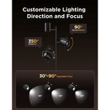 Govee Tree Floor Lamp with 3 Spots - Black