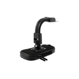 Waterproof Rotating Mobile Holder for Motorcycle Handlebar - Size 14.5 x 7.5 cm - Black