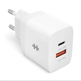 Targus HyperJuice 20W Wall Charger w. 1x USB-C & 1x USB-A - White