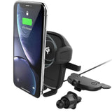 Car Phone Holder with Wireless Charging iOttie – For Air Vent / CD Slot – Black
