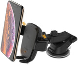 Dashboard Mount iOttie – Car Phone Holder with Wireless Charging – Black