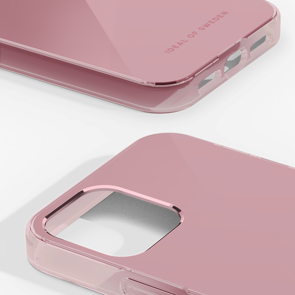 iPhone 12 Pro / 12 iDeal Of Sweden Mirror Case - Mirror Rose Pink