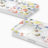 iDeal Of Sweden iPhone 16e / 15 / 14 / 13 Clear Case - Artistic Garden