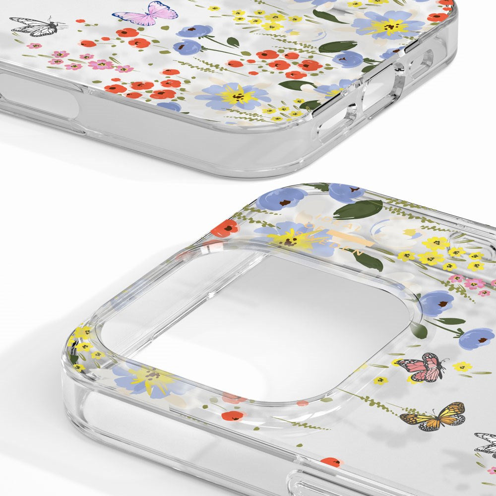 iDeal Of Sweden iPhone 16 Pro Clear Case - Artistic Garden