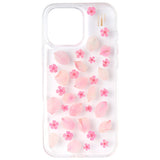 iDeal Of Sweden iPhone 16 Pro Clear Case - Cherry Blossom